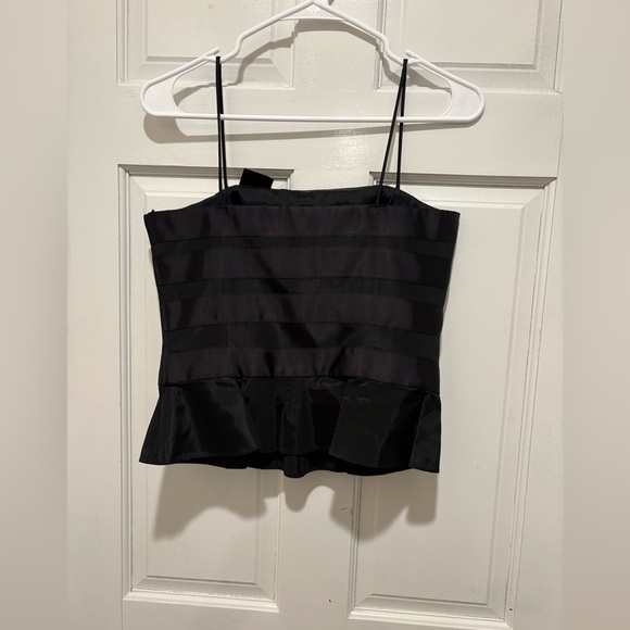 Signature Black Bow-Detail top with side zipper - Picture 4 of 4